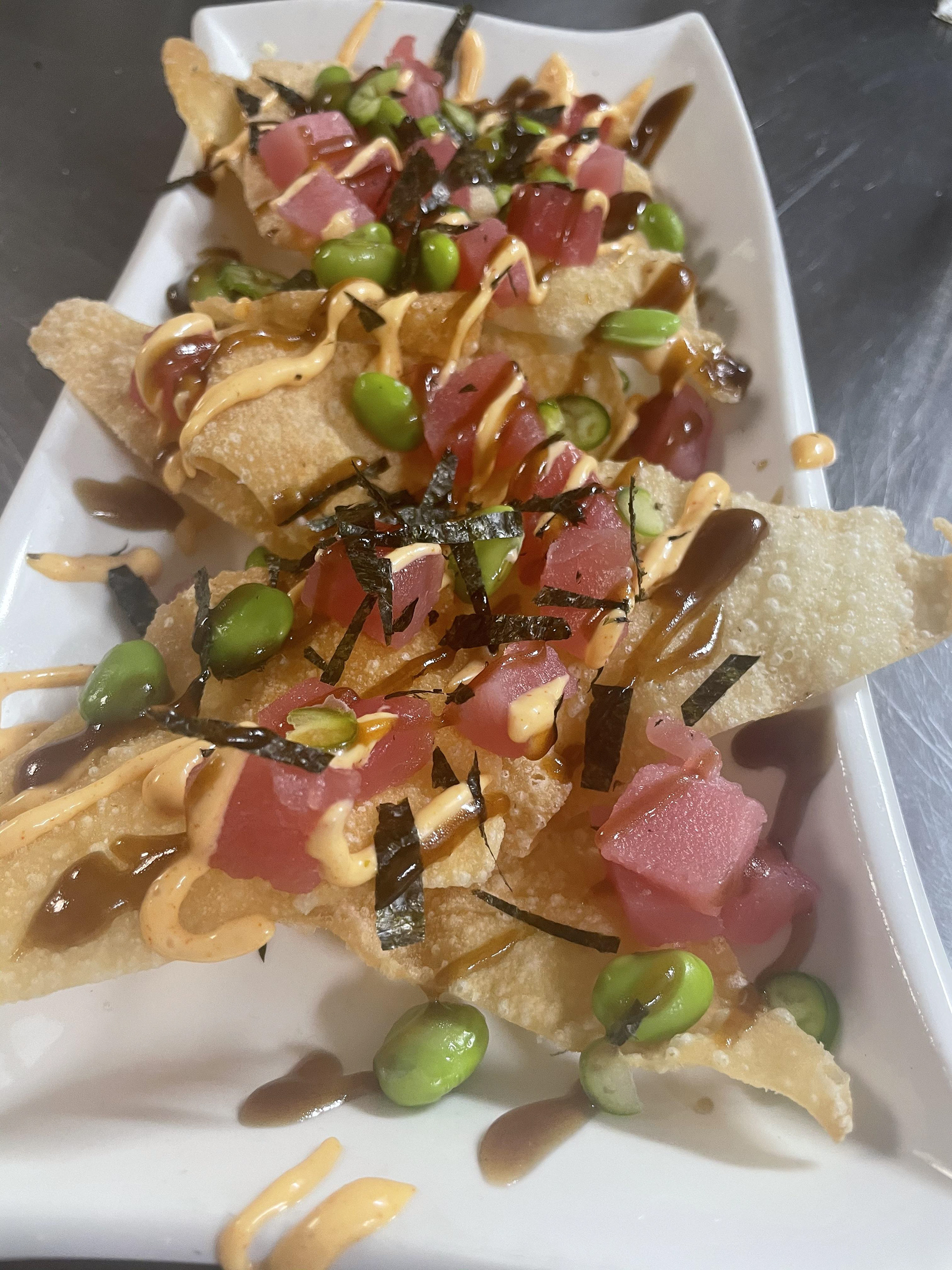 Poke Nachos